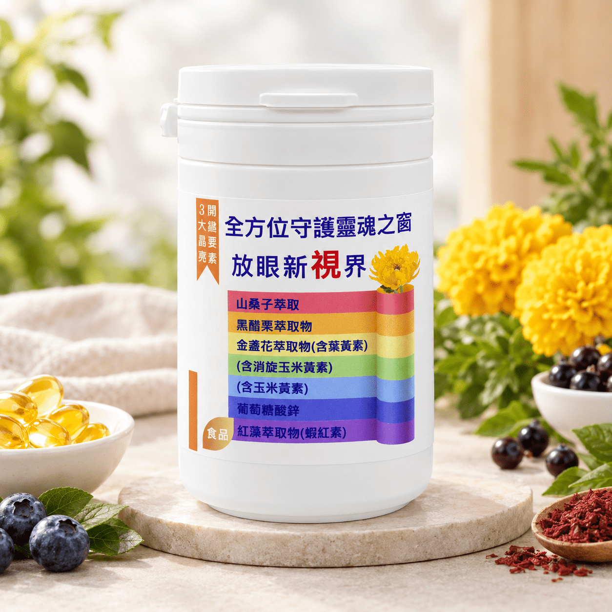 馨纖新視界葉黃素複方膠囊(60粒裝)